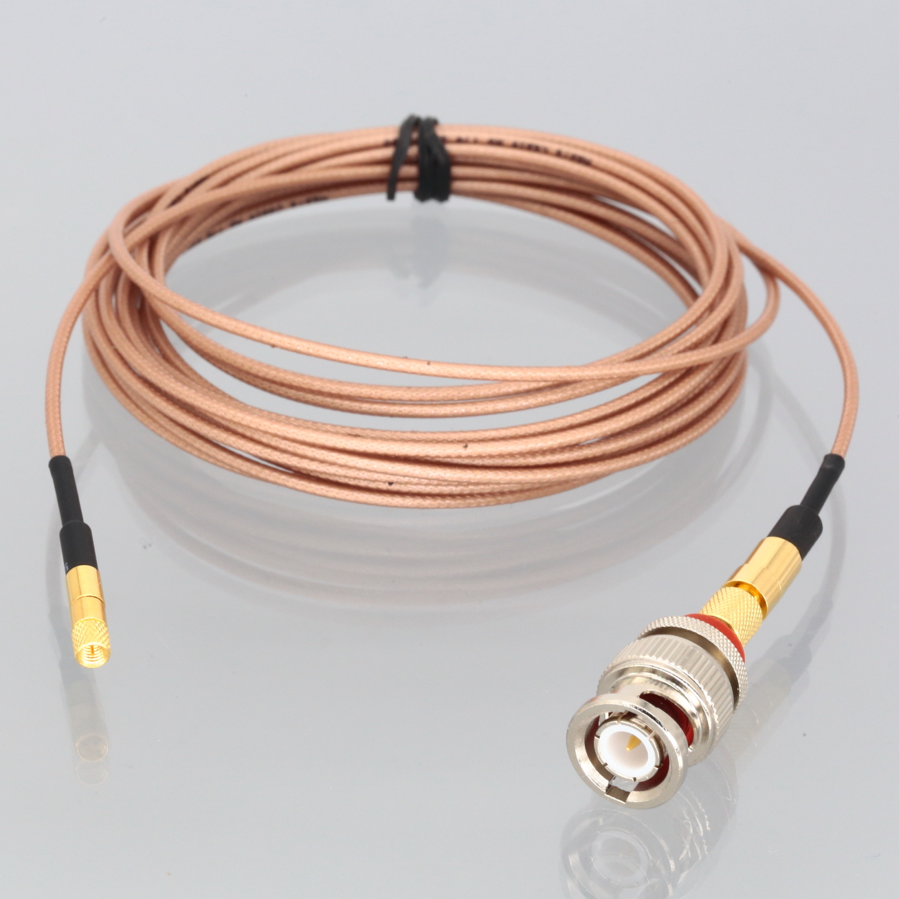 BNC Adapter M3 Microdot 10-32 Locking Spring Accelerometer vibration RG178 Cable