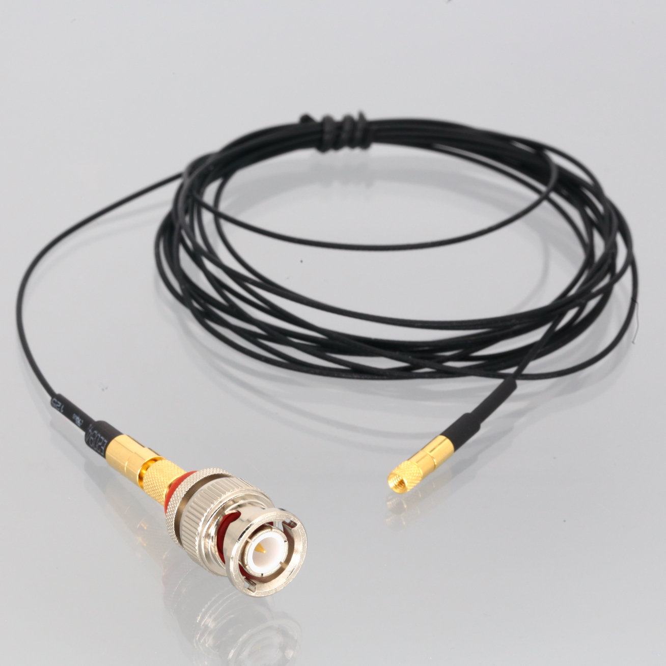 BNC Adapter M3 to 10-32 Locking Spring Accelerometer vibration Low noise Cable