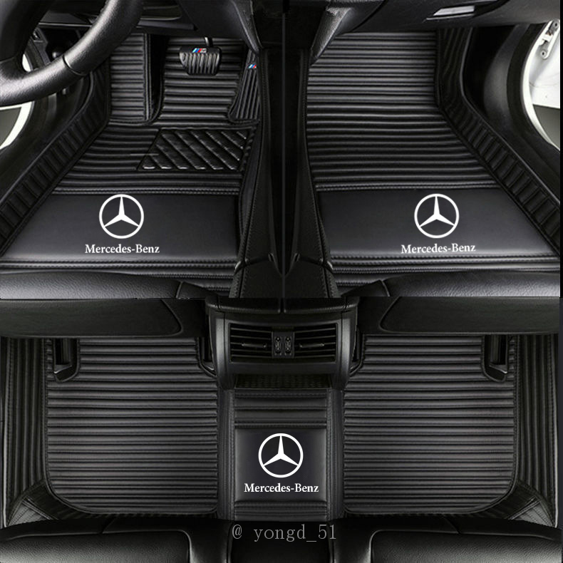 Auto Fußmatten für Benz CLA CLE CLS GT TS GLA GLB GLC GLE GLS Alle Auto Modell - Bild 30 von 35