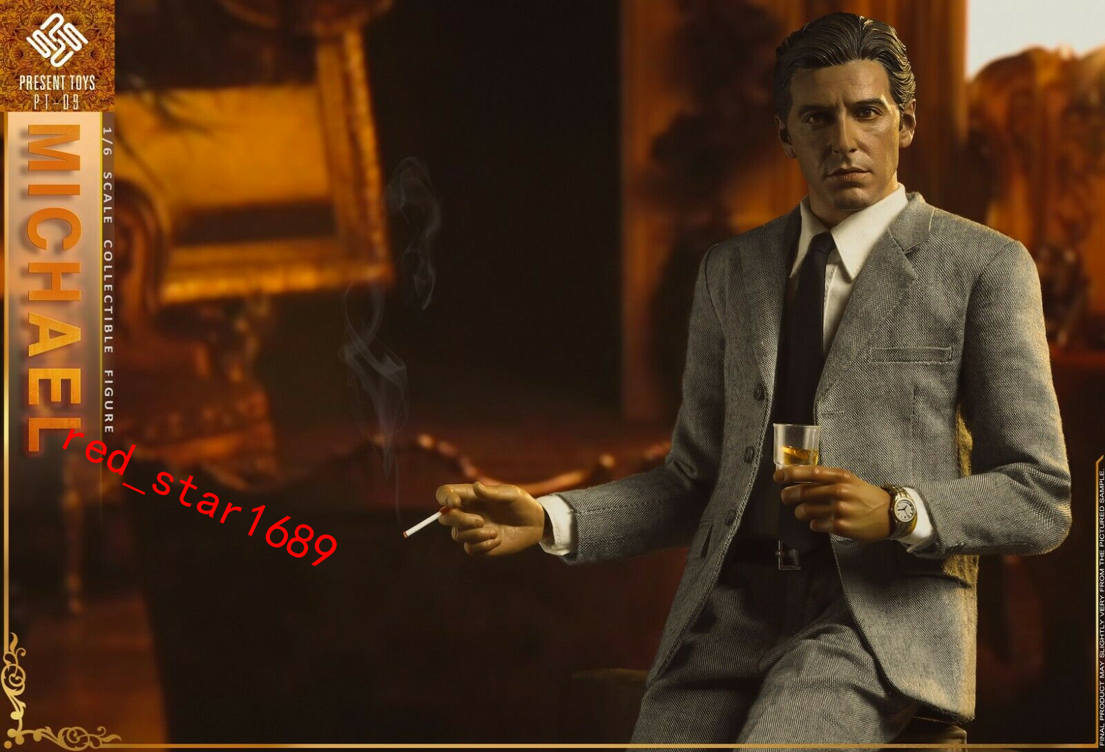 PRESENT TOYS 1:6 The Godfather Michael Corleone Al Pacino Collectible Figure Toy 