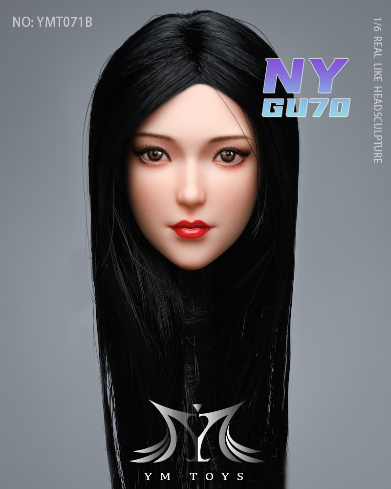 YMTOYS YMT071 1/6 Girl Head Sculpt Model For 12" Female PH TBL JO Figure Body