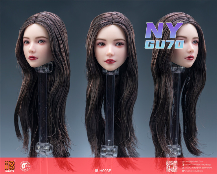 I8Toys I8-H003 1/6 Yuki Beauty Girl Female Head Sculpt F 12