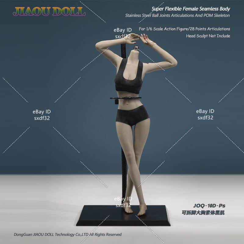 JIAOU DOLL 1:6 JOQ-10D Big Breast Tan Skin 12