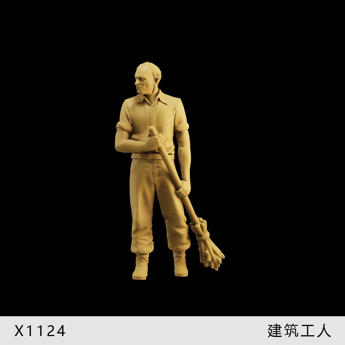 Figura miniatura 1/35 1/43 1/64 trabajador de la construcción escena utilería para automóviles vehículos - Imagen 28 de 40