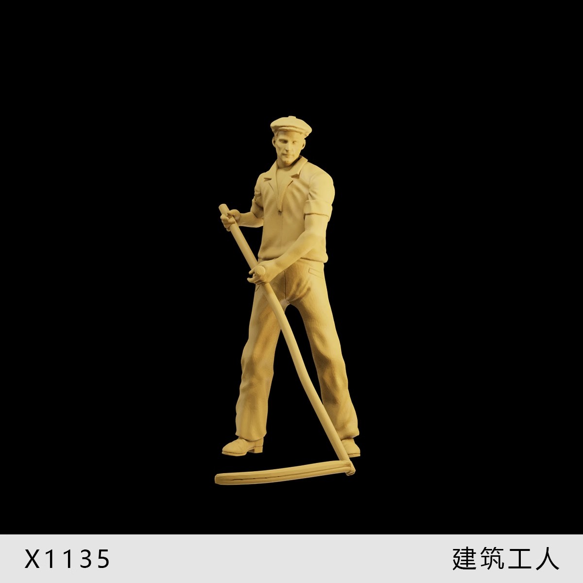 Figura miniatura 1/35 1/43 1/64 trabajador de la construcción escena utilería para automóviles vehículos - Imagen 39 de 40
