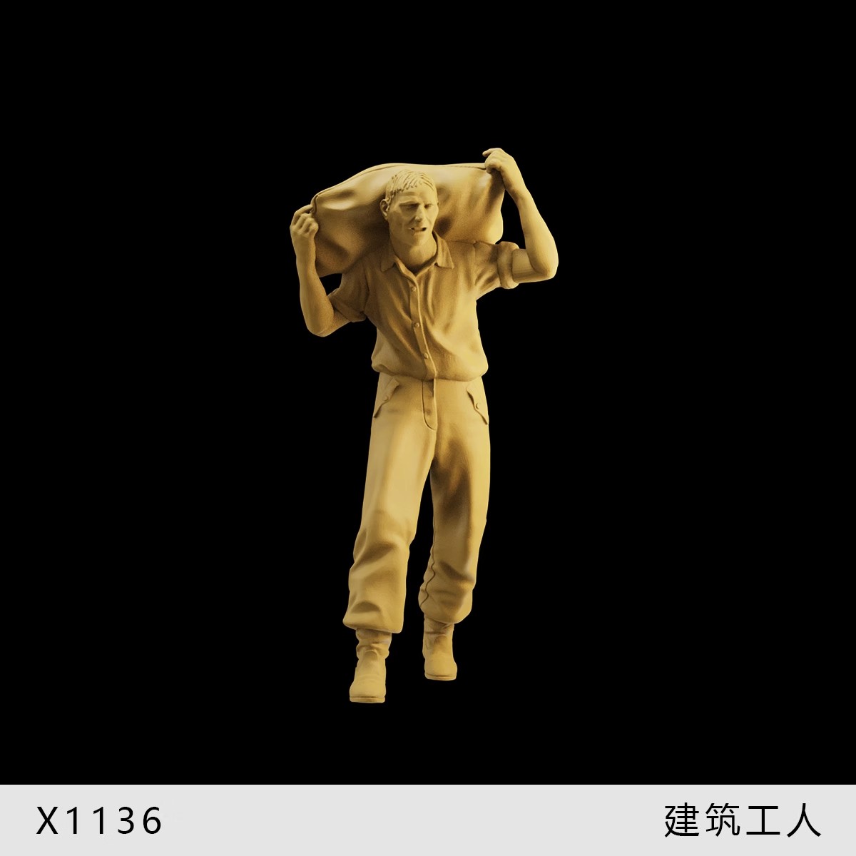 Figura miniatura 1/35 1/43 1/64 trabajador de la construcción escena utilería para automóviles vehículos - Imagen 40 de 40