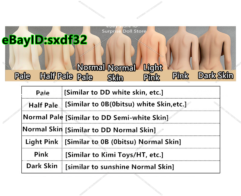 1/6 LDDOLL 27M Cuerpo de Silicona Femenino Sin Costuras Flexible 12" Figura de Acción para Cabeza OB - Imagen 10 de 10