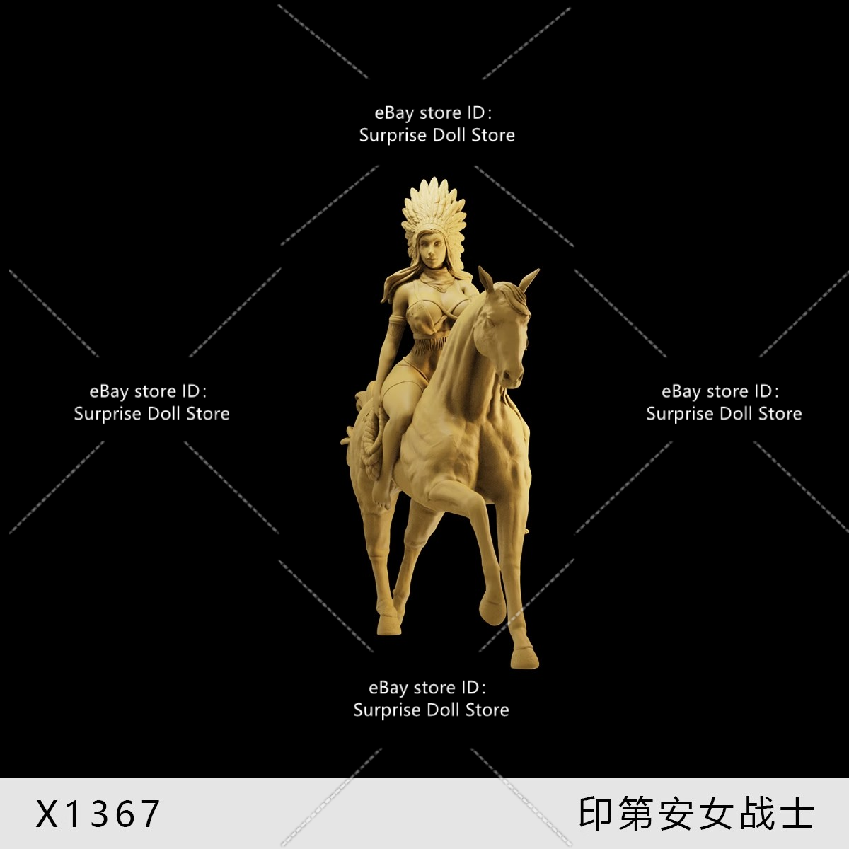 1/35 1/43 1/64 Miniatur Figuren West Cowgirl Pferd Szene Requisiten Modell für Autos - Bild 7 von 8