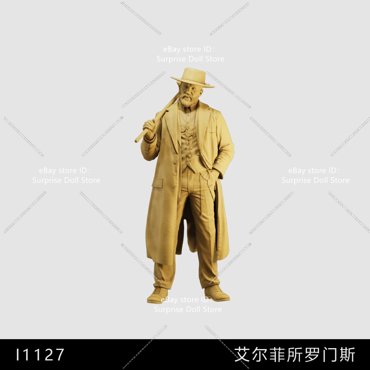 1/35 1/43 1/64 figuras miniatura hombre pistola escena utilería mini modelo para coches - Imagen 10 de 10