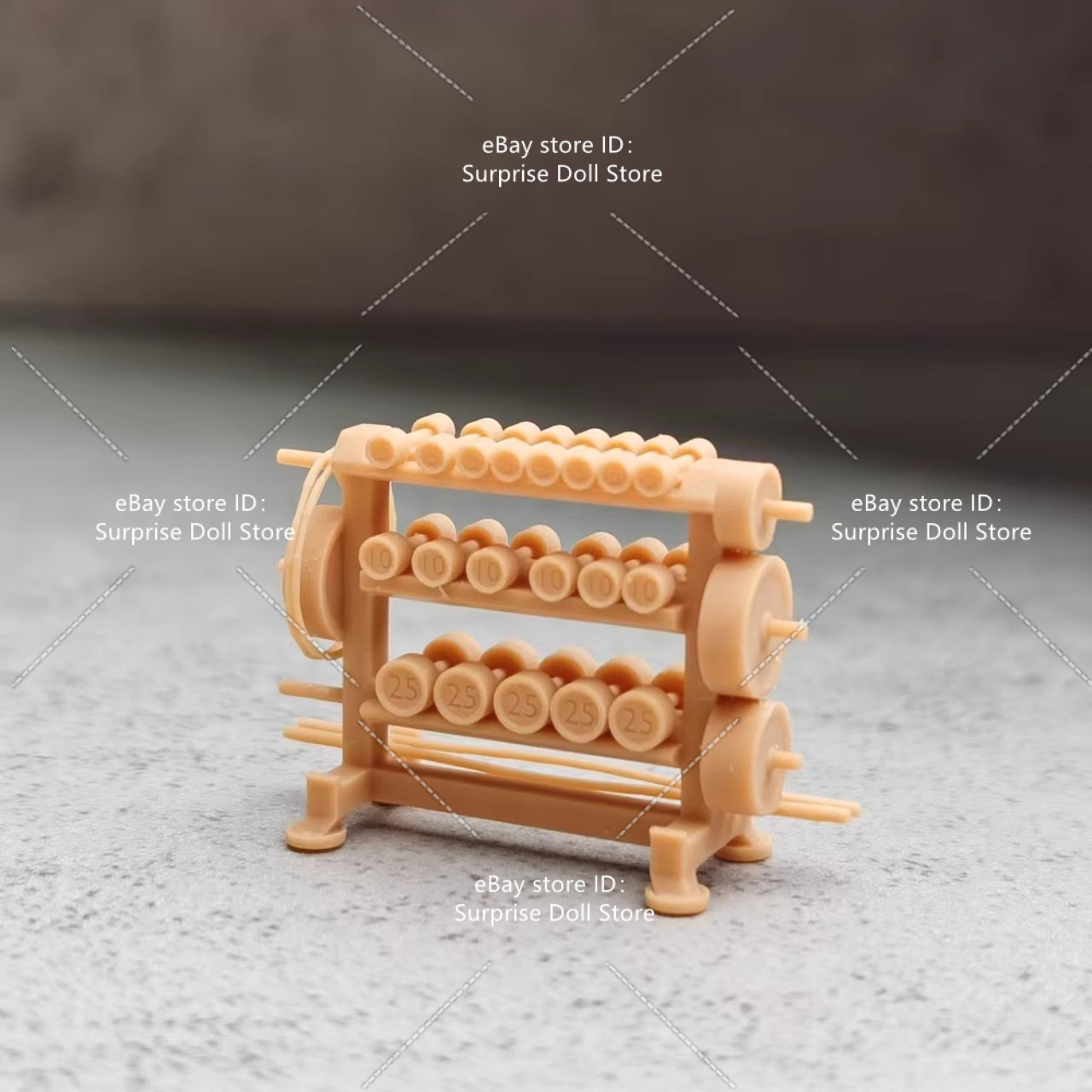 1/64 Miniature Figures Gym equipment Sports boxing Girl Scene Prop Model For Car - Picture 36 of 44