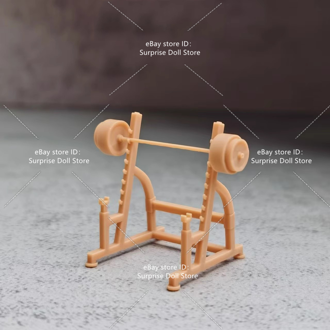 1/64 Miniature Figures Gym equipment Sports boxing Girl Scene Prop Model For Car - Picture 32 of 44