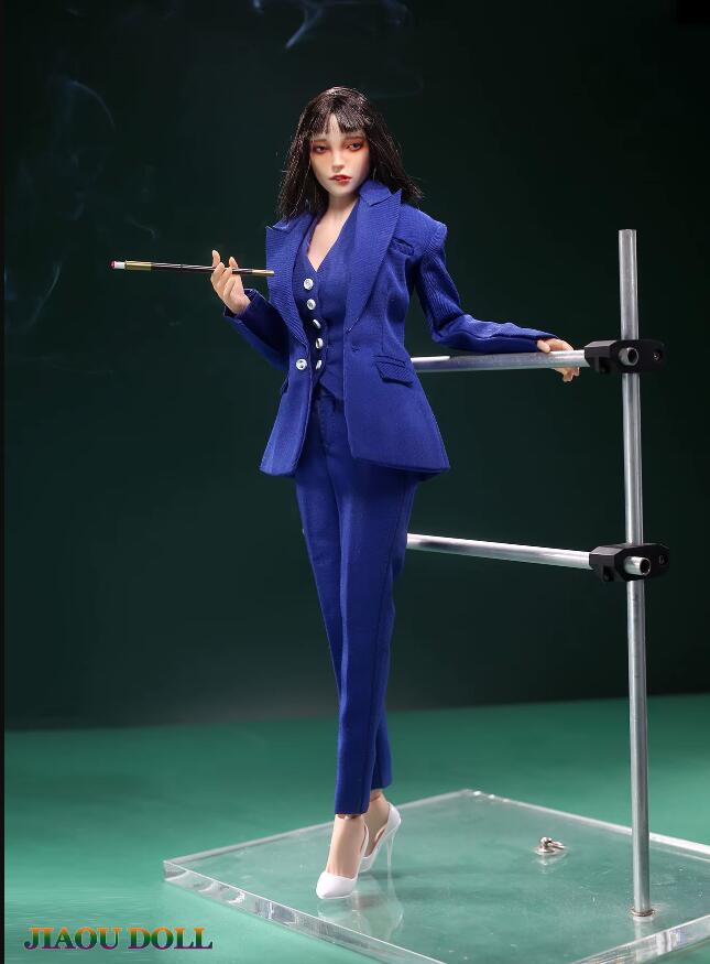JO23X-07 1/6 Office Lady OL Slim Formal Suit Set Clothes Fit 12 » Female Figure