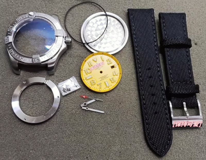 44mm 316 Stainless Steel Watch Case Set Component For Avenger 2824 (No Movement) - Picture 18 of 18
