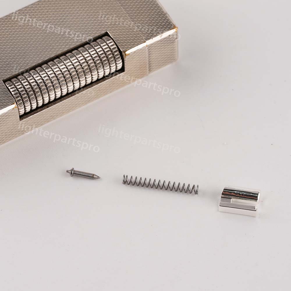 Full Repair Parts Flint Pusher Piston with Springs for Dunhill Rollagas Lighter - Picture 9 of 9