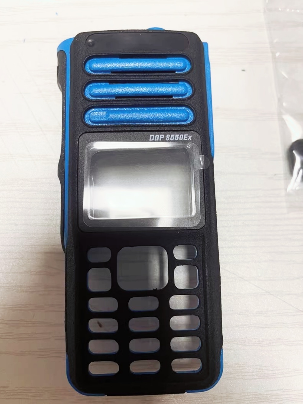 New Full Keyboard Front Case Kit For Motorola DP4801EX DGP8550XE Two Way Radio - Zdjęcie 9 z 9