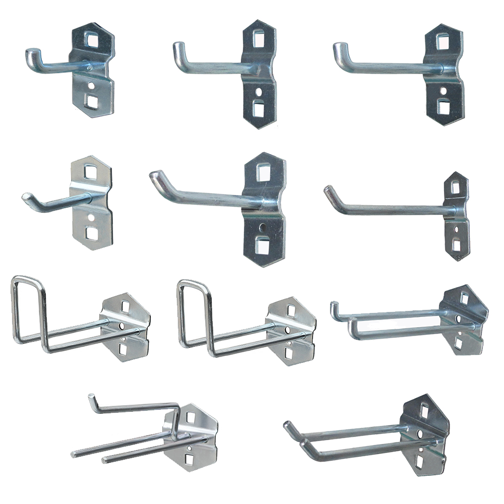 11pcs Pegboard Hook Kit Storage Organizator Panel Garage Tool Hanger Assortment Ebay