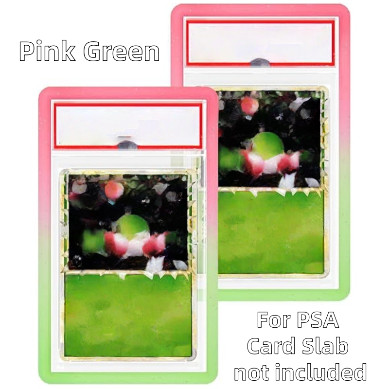 Pink Green PSA Slab Guard