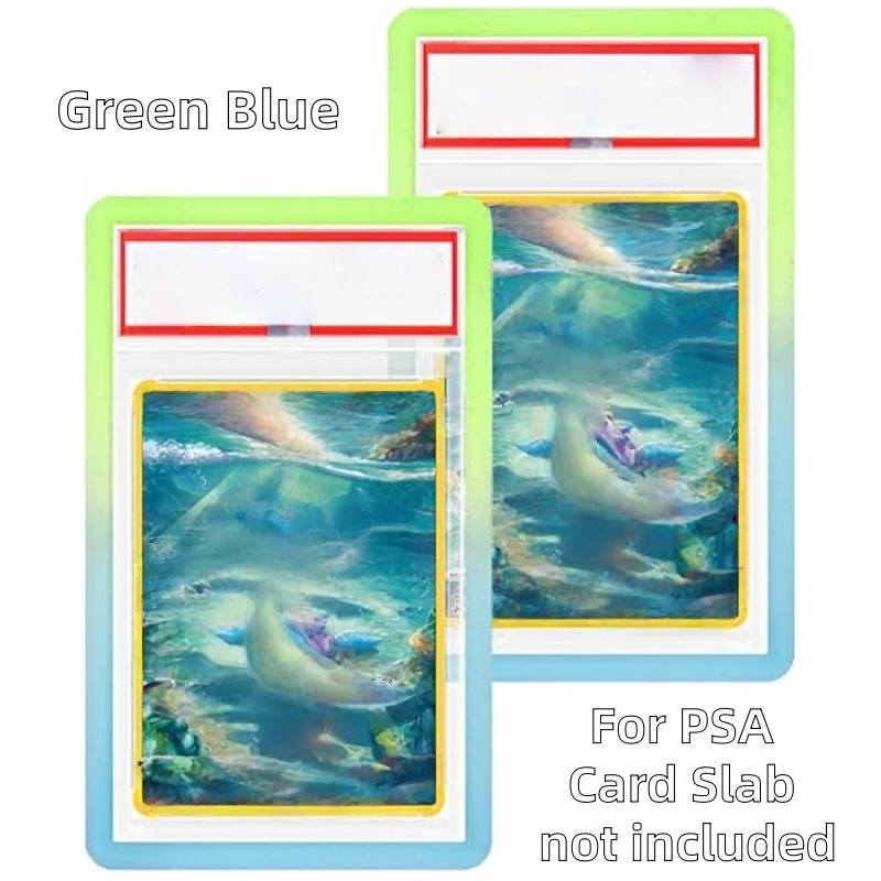 Green Blue PSA Slab Guard