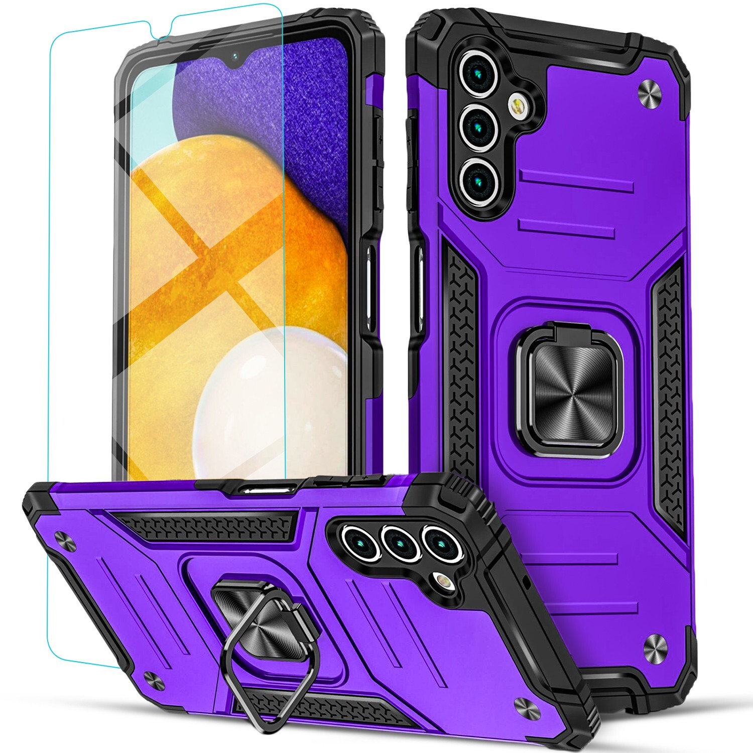 Coque Téléphone Compatible avec Samsung Galaxy A36 5G Hybride Coque Antichoc - Photo 21 sur 24