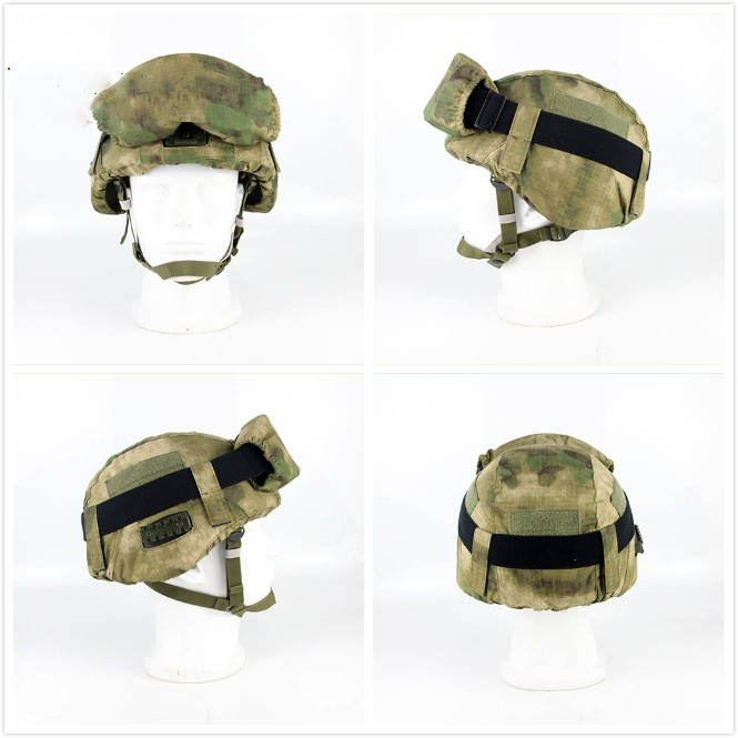 Casco Tattico Russo 6B47 Con Cover, Maschera E Borsa Trasporto – Taglia Unica - Foto 3