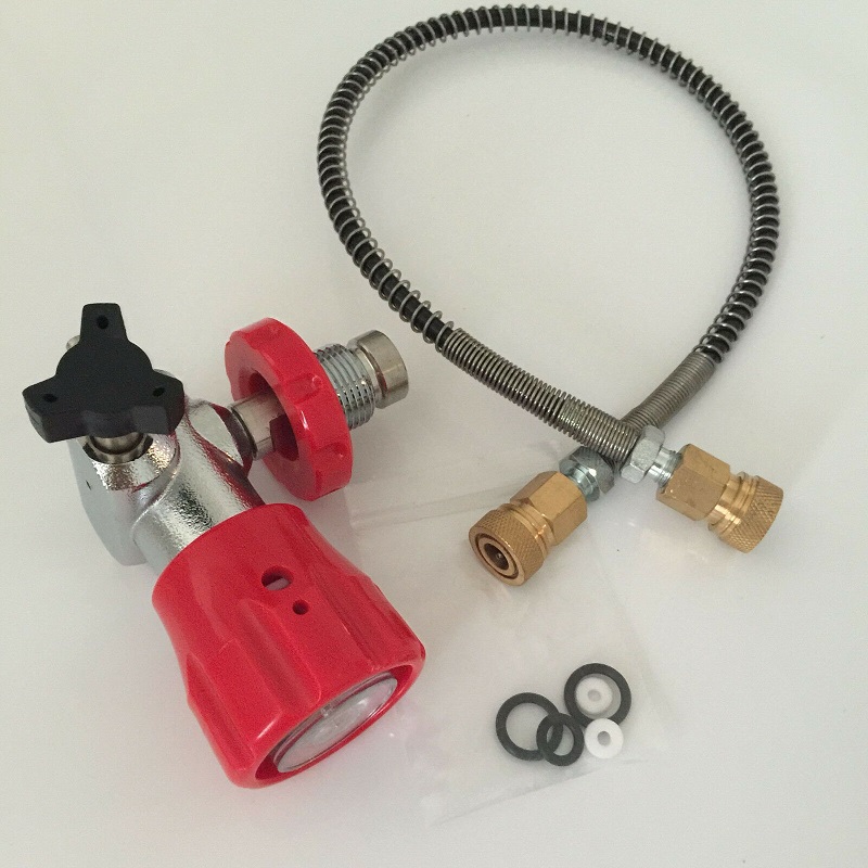 Acecare PCP Paintball 4500psi Fill Station Quick Connector with Hose G5//8