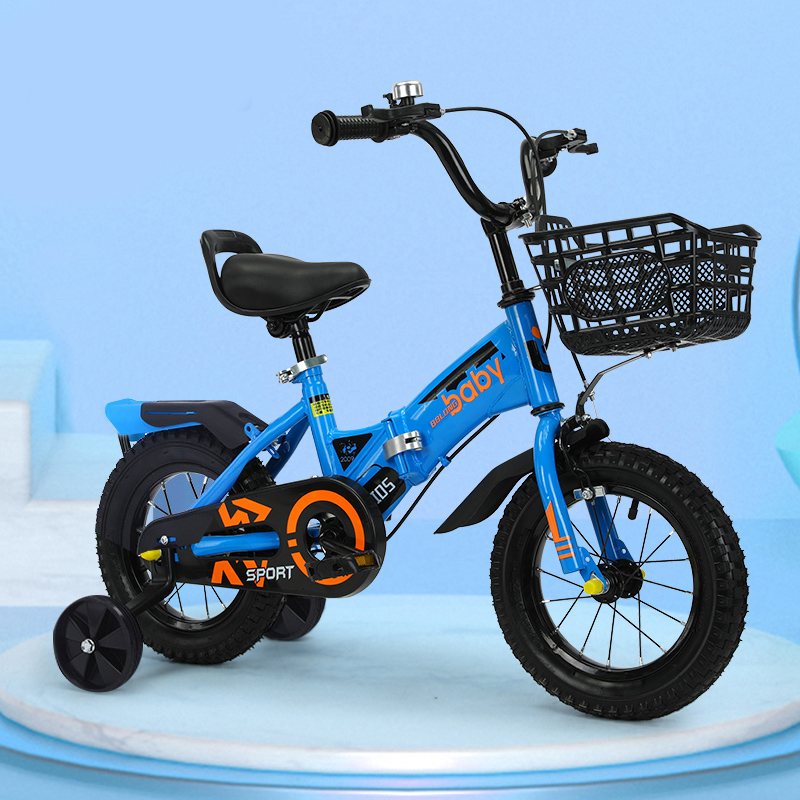 12-16inch Kids Bike Bicycle Children Boys Foldable Cycle Removable Stabiliser UK