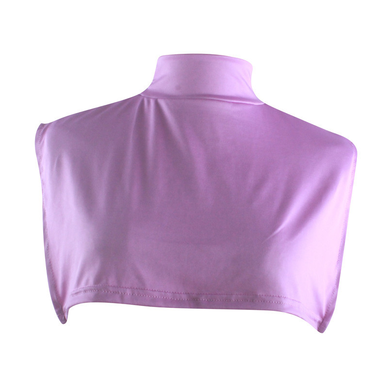 Half T-shirt neck cover inner Hijab Islamic underscarf Turtleneck Fake ...