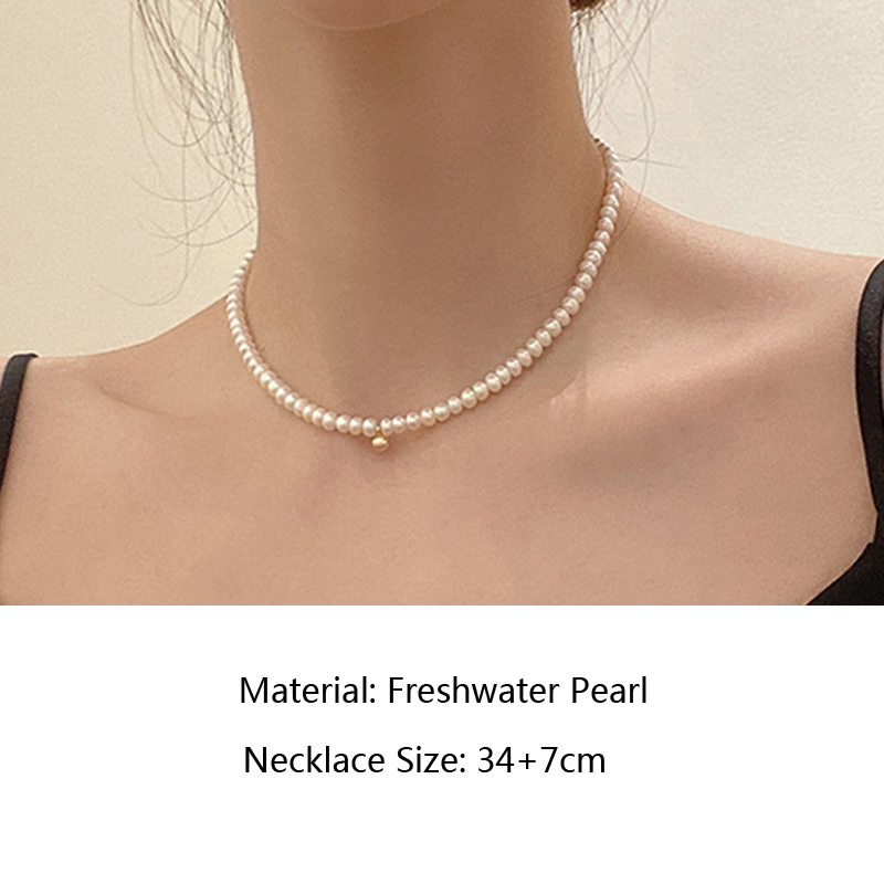 Fake Pearl Necklace Michael Kors 14K Gold Plated Sterling Silver