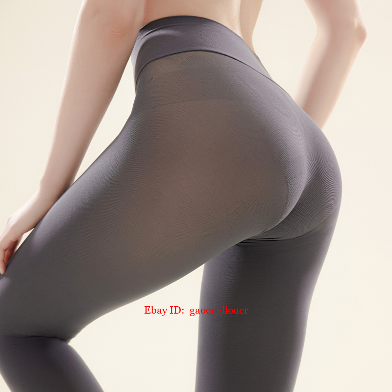 80D Velvet Seamless Deep Crotch Seamless Autumn and Winter Sexy Pantyhose - Picture 11 of 13