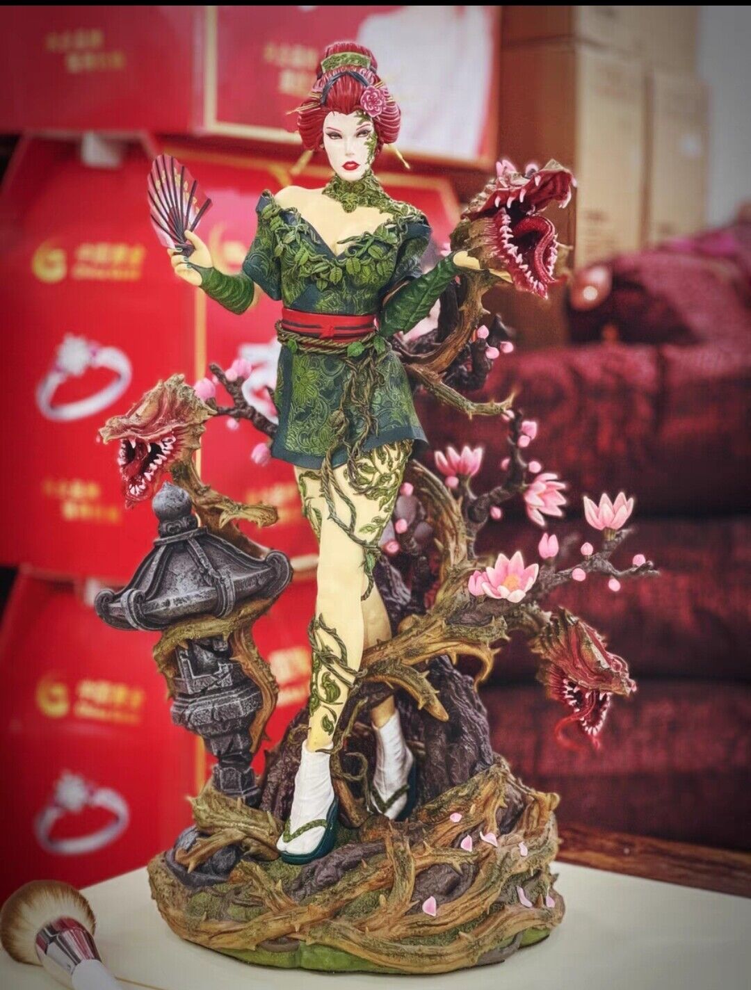 イオナズン New Xm Studio Poison Ivy 1/4 Resin Full Painted Model Collection