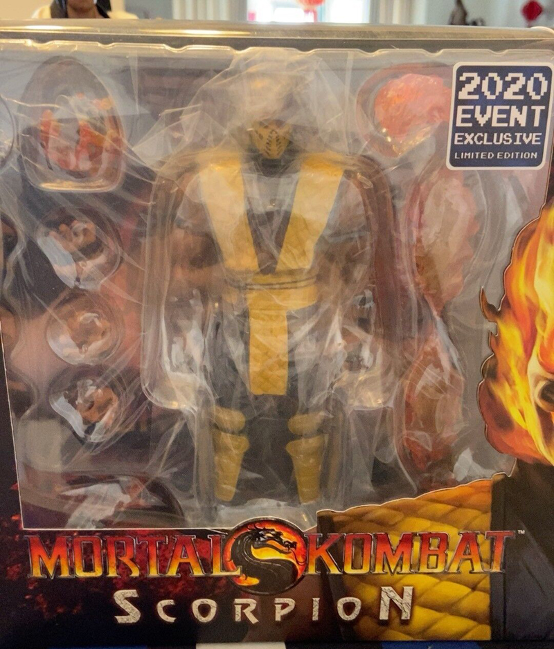 Scorpion Mortal Kombat storm モータルコンバット Storm Toys 1/12 Scorpion Mortal Kombat Action Figure New In Stock