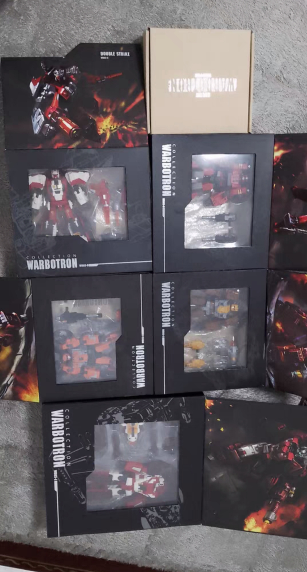 Combiner Computron Warbotron Wb-03 Wb03 5 Boxes Model | eBay