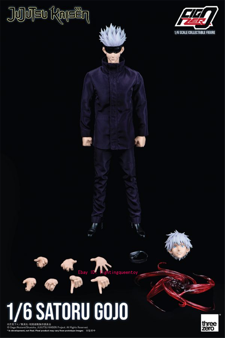 Threezero 3A Satoru Gojo Jujutsu Kaisen 1/6 Scale Action Figure