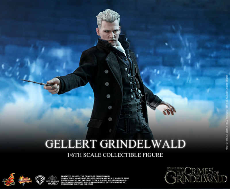 Hot Toys Fantastic Beasts Gellert Grindelwald 1/6 Action Figure In
