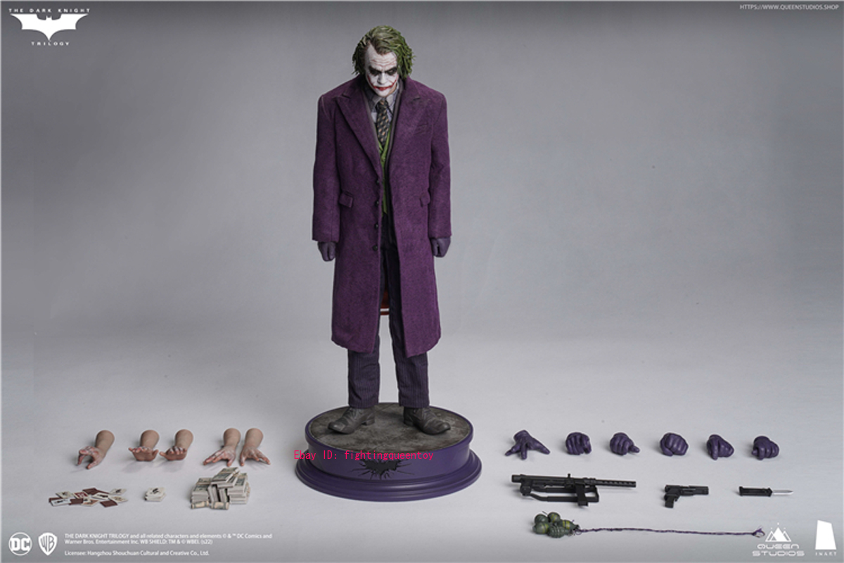 【完全新品未使用品】INART TDK JOKER 1/6スケール The Dark Knight Joker 1/6 Collectible Figure - Queen Studios