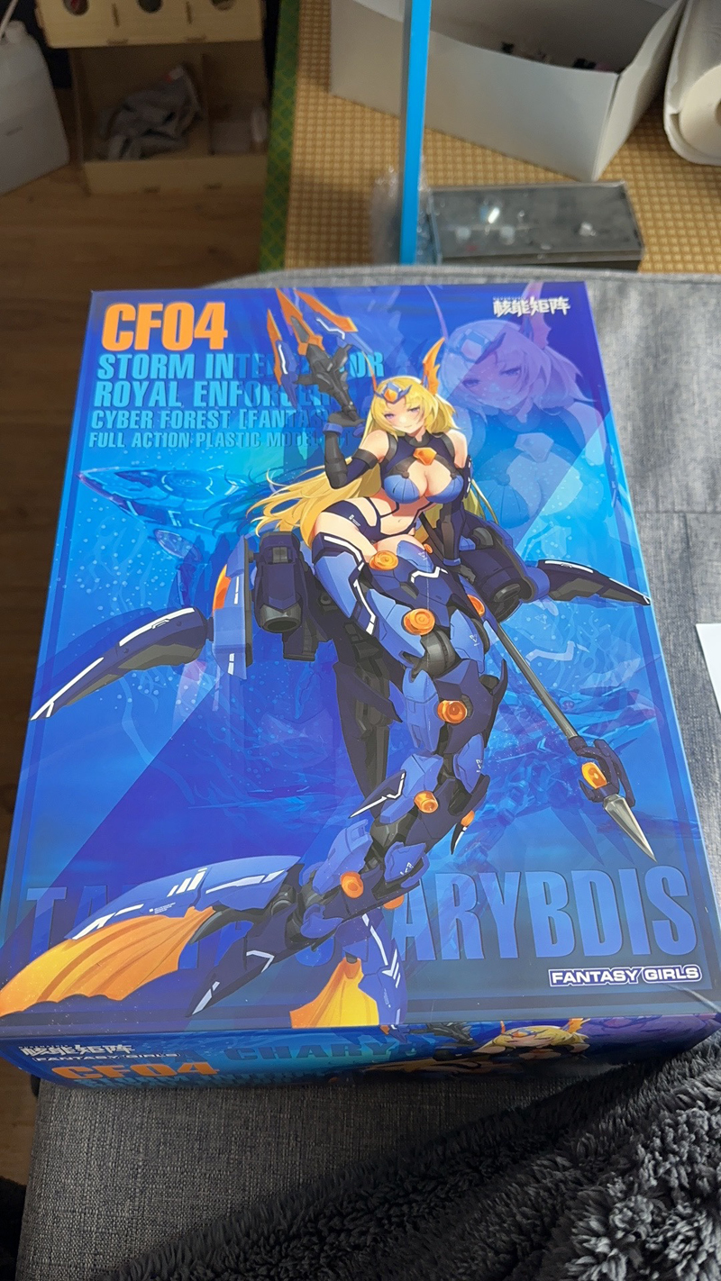HiPlay Nuke Matrix Cyber Forest Fantasy Girls - Storm Interceptor Royal Enforcer Tanya Charybdis 1:12 Maquette Anime