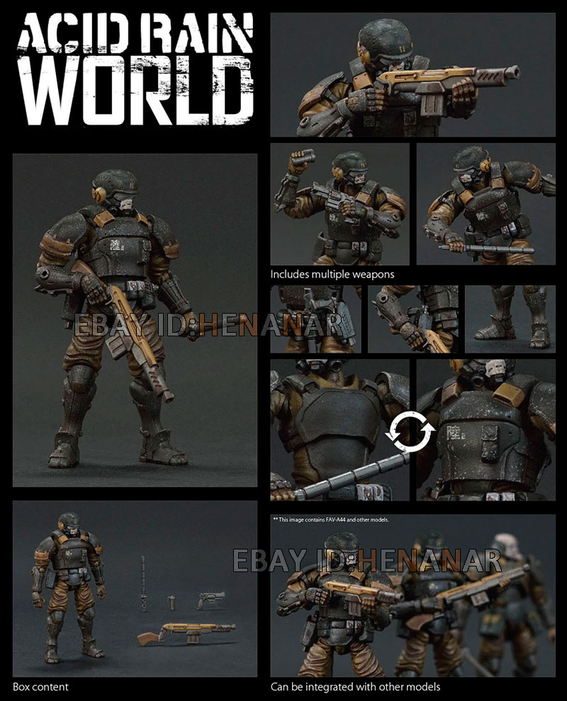 Acid Rain World FAV-A44 Kaiho Defense Officer 1/18 Male Action