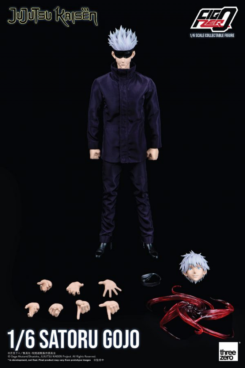 Threezero Fig Zero 3A Jujutsu Kaisen Satoru Gojo 1/6 Scale 12