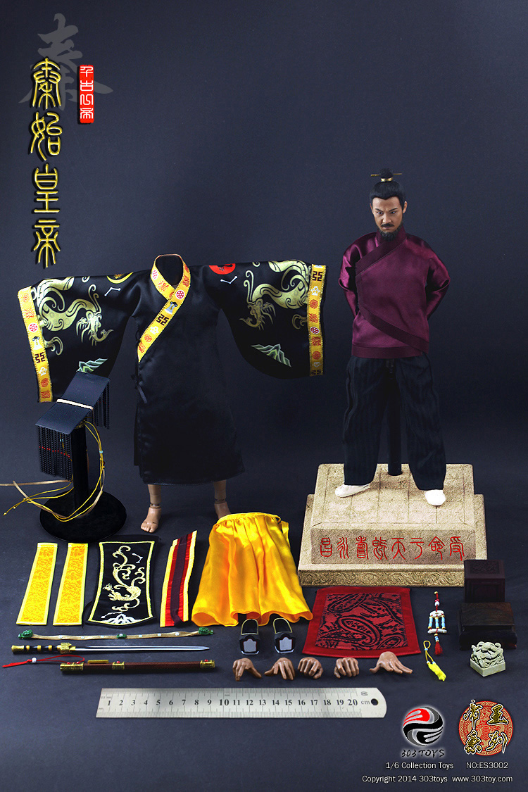 303TOYS Qin Shi Huangdi First Chinese Emperor 1/6 Action Figure
