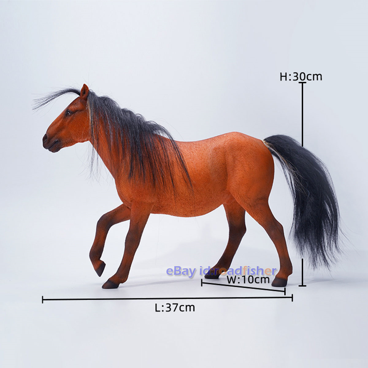 JXK 1/6 Mongolian Horse Model Animal Mongolica Figure Collector