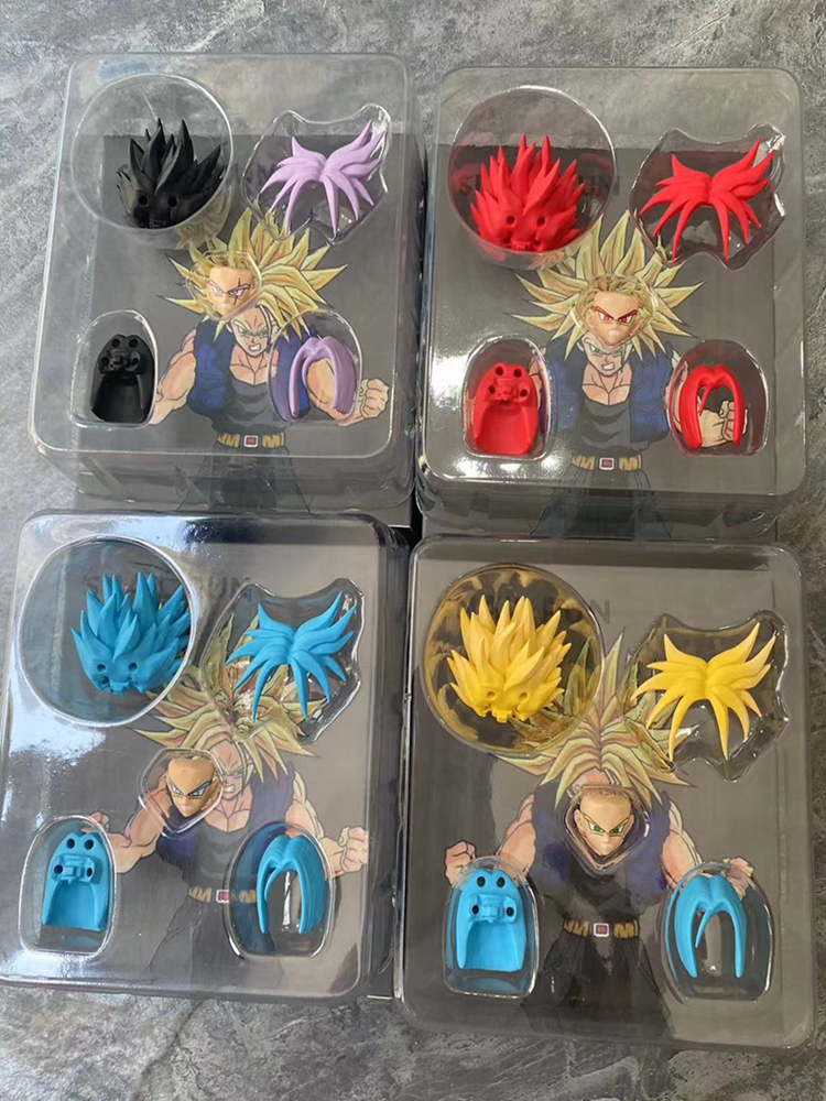 New Dragon Ball Super Saiyan Trunks 1/12 Scale Head Sculpt