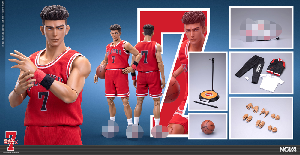SLAM DUNK Miyagi Ryota 1/6 Action Figure Collectible Doll NOVA