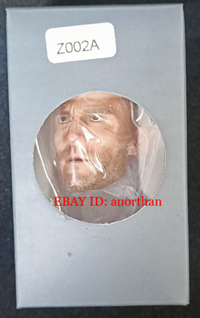 Z6 Z-002A Jason Statham 1/6 Scale Male Action Figure Head Sculpt