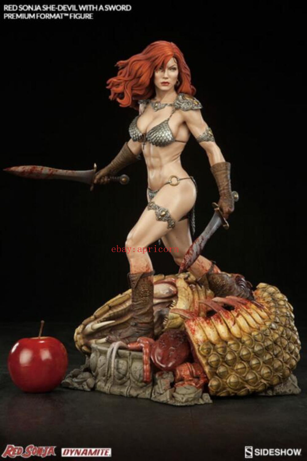 アメコミ RED SONIJA STATUE 1/6 Scale Sideshow Red Sonja Statue Resin Model Collectible Trade