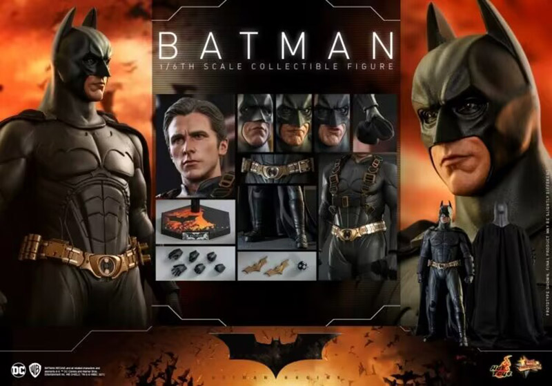 HOTTOYS 『バットマン ビギンズ』　バットマン（２.０版）MMS595 Hot Toys Ht MMS595 1/6 Batman Begins Bruce Wayne 2.0 Action