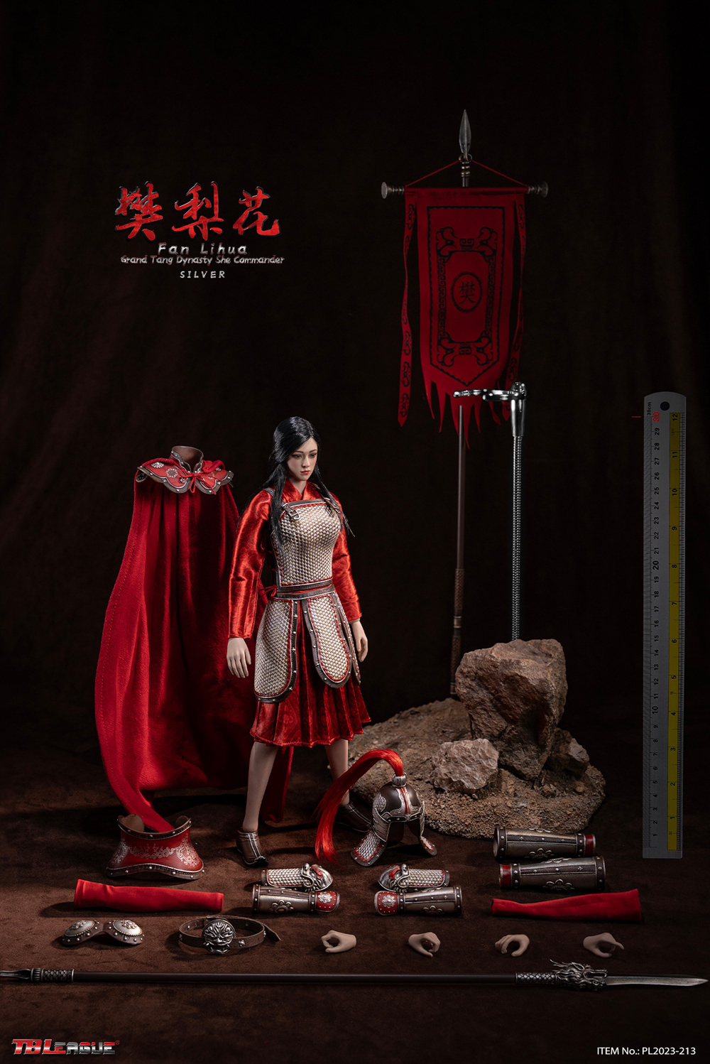 TBLeague PL2023-213 Fan Lihua Tang Dynasty Female General 1/6