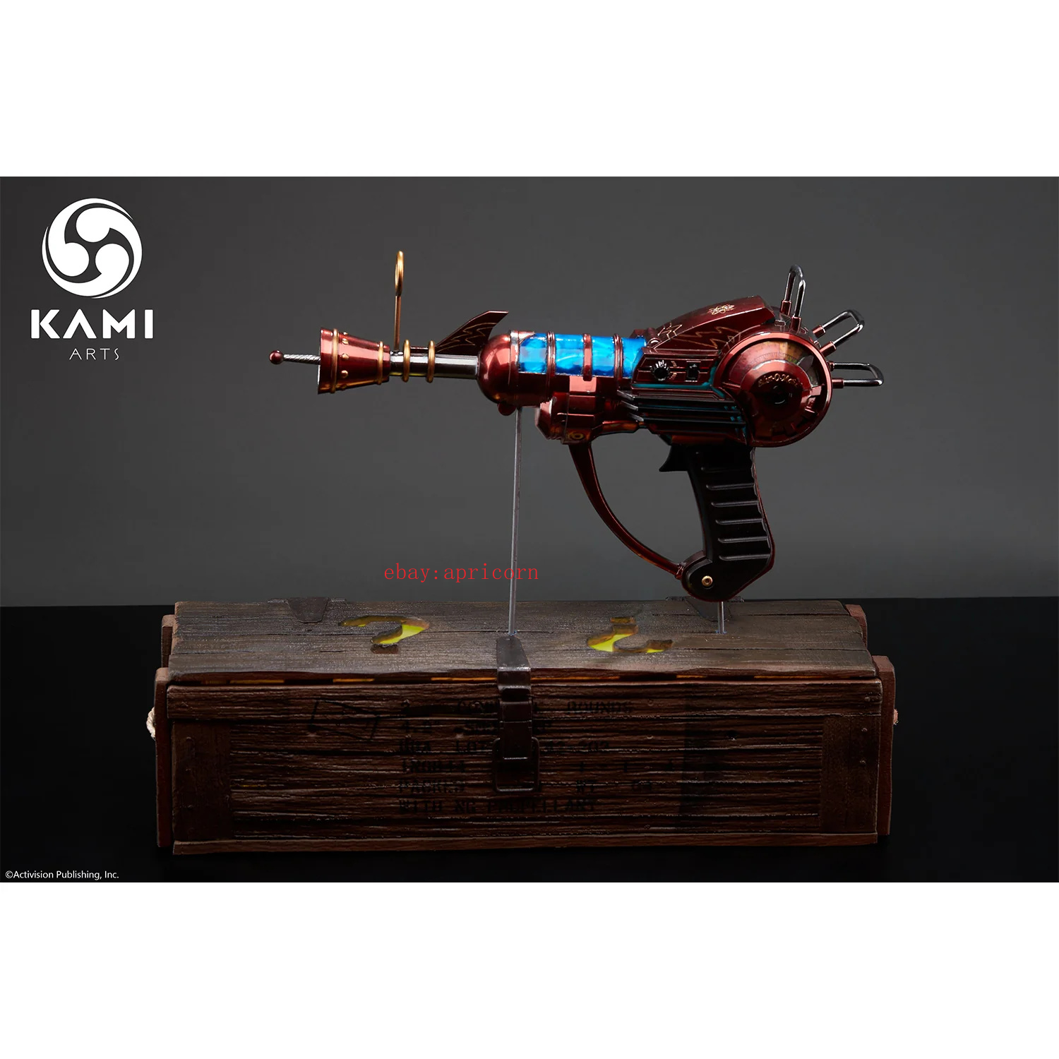 Pre! Call of Duty Ray Gun Figure Painted Statue Collectible