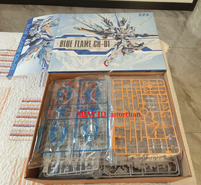 ZZA Blue Flame CH-01 1/100 Scale Model Kit Action Figure Gift In