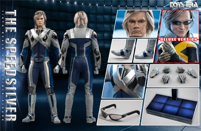 Toys Era X-men Quicksilver The Speed Silver 1/6 Action