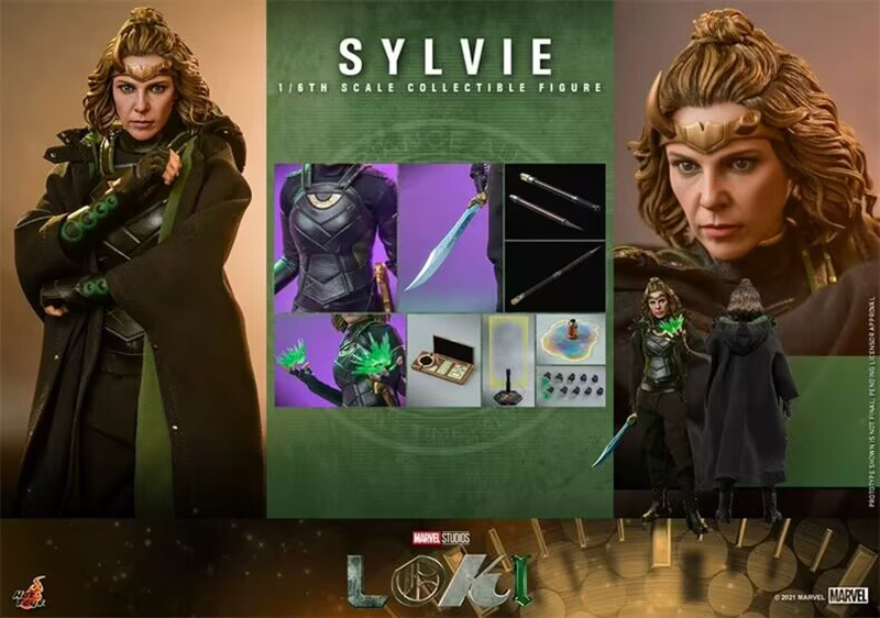 ホットトイズTMS062 ロキLoki シルヴィ Sylvie 1/6フィギュア Hot Toys TMS062 1/6 Scale Marvel Loki Sylvie Action Figure